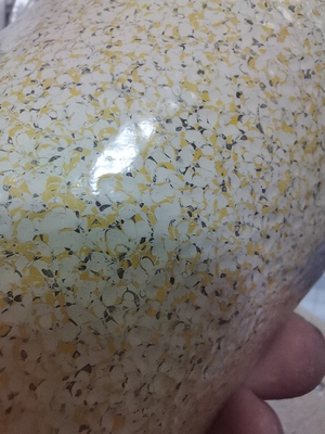 多色花粉末涂料